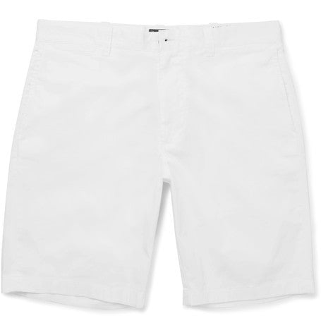 stanton stretch cotton twill chino shorts