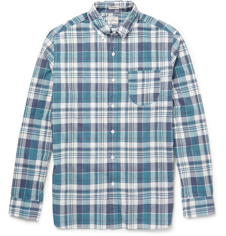 farnsworth slim fit madras check cotton shirt
