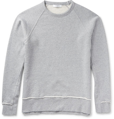 dweller loopback cotton jersey sweatshirt