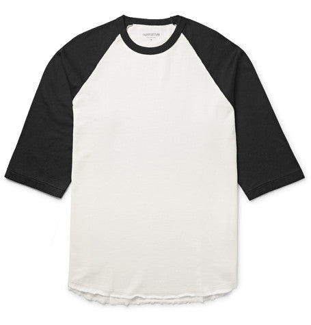 dweller two tone cotton jersey t shirt