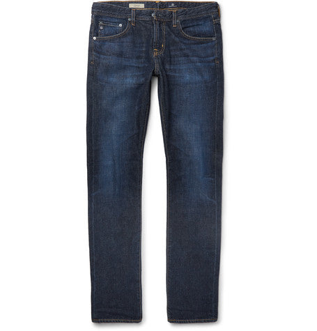 nomad slim fit tapered washed denim jeans