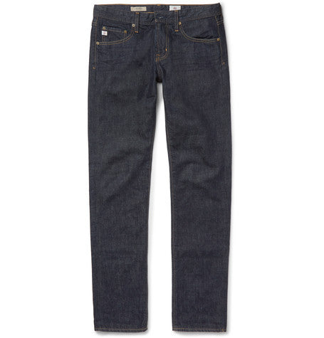 nomad slim fit tapered rinsed denim jeans