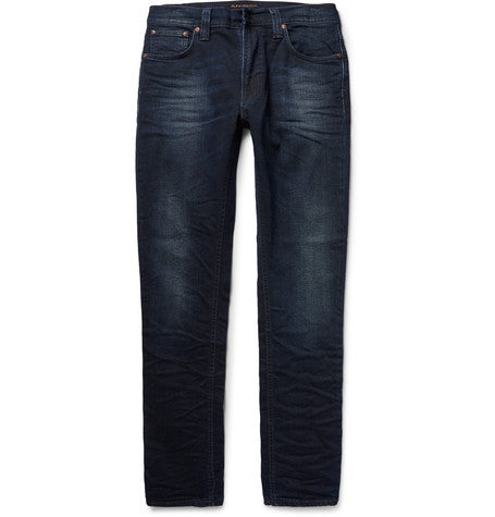 lean dean slim fit washed organic stretch denim jeans
