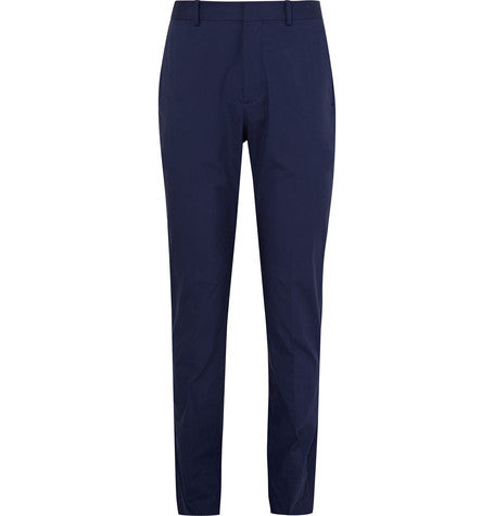 blue jake w slim fit stretch cotton trousers