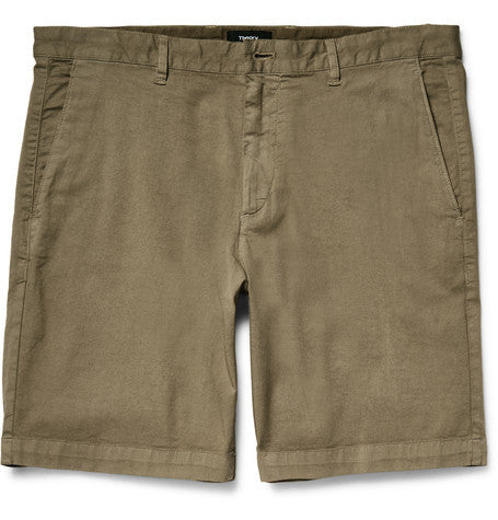 zaine s stretch cotton twill shorts
