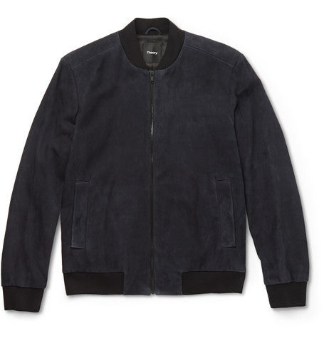 brant suede bomber jacket