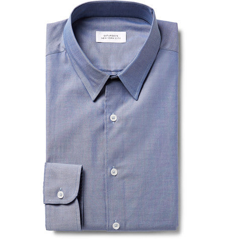 reed cotton pinpoint oxford shirt