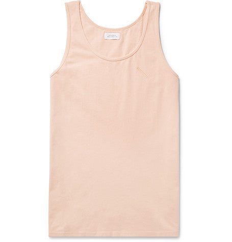 nick garment dyed cotton jersey tank top