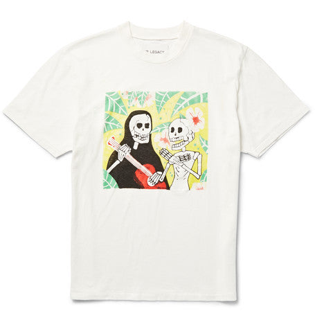 misanthropic love printed cotton jersey t shirt