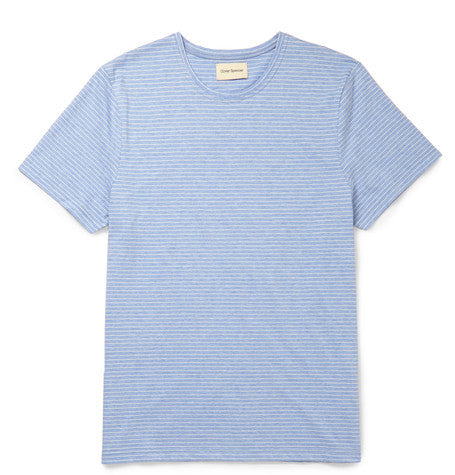 harper slim fit striped cotton jersey t shirt