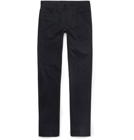 slim fit denim jeans