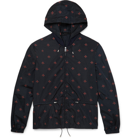 printed shell jacket