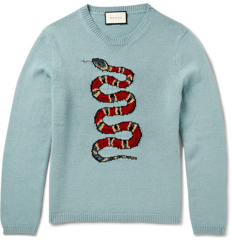 intarsia wool sweater