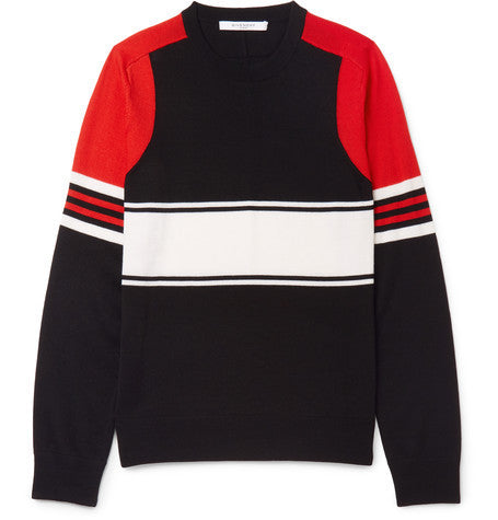 striped wool sweater