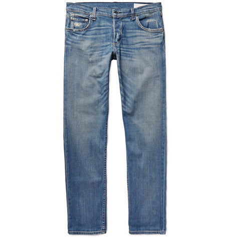 slim fit 2 distressed stretch denim jeans