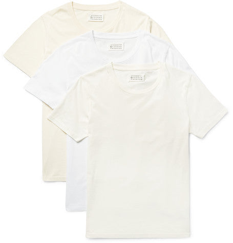 three pack slim fit cotton jersey t shirts