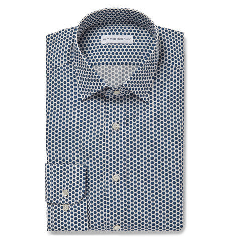 polka dot cotton shirt