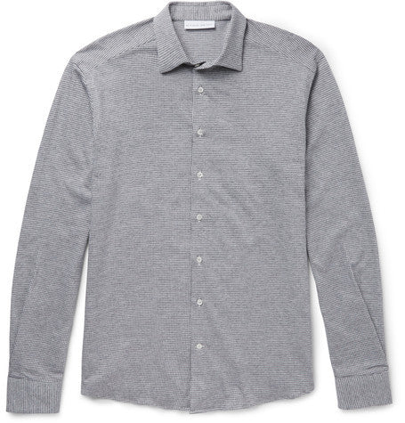 houndstooth cotton shirt