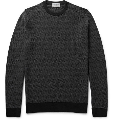 wickson melange merino wool sweater