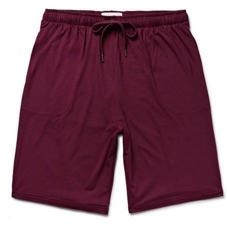 basel stretch micro modal jersey pyjama shorts