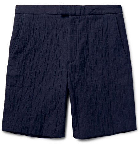 oshu quilted cotton shorts