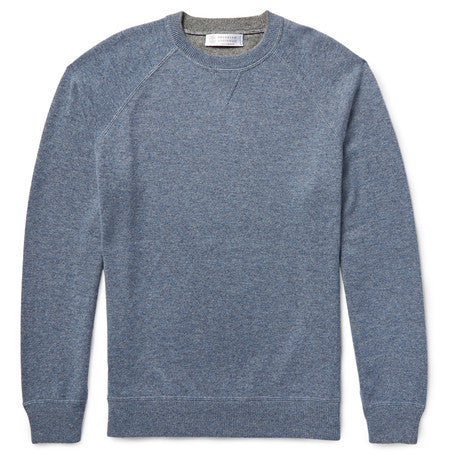 double faced cashmere sweater