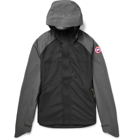 alderwood hooded waterproof shell jacket