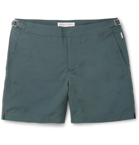 bulldog mid length swim shorts