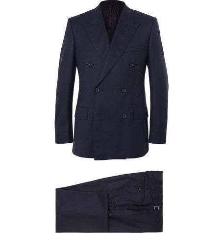 navy harry slim fit super 120s wool and cashmere blend suit